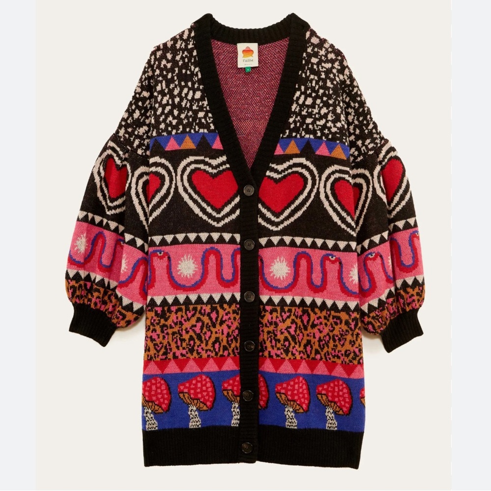 NWT Farm Rio Ainika Cardigan